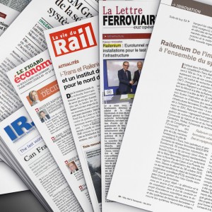 publications sur Railenium dans la presse spécialisée